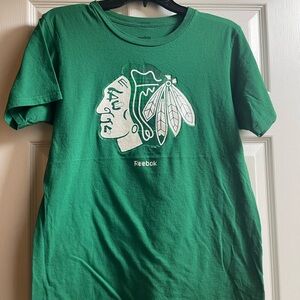 Reebok Chicago Blackhawks St. Patrick's Day t-shirt